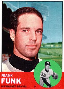 1963 Topps Baseball Cards      476     Frank Funk